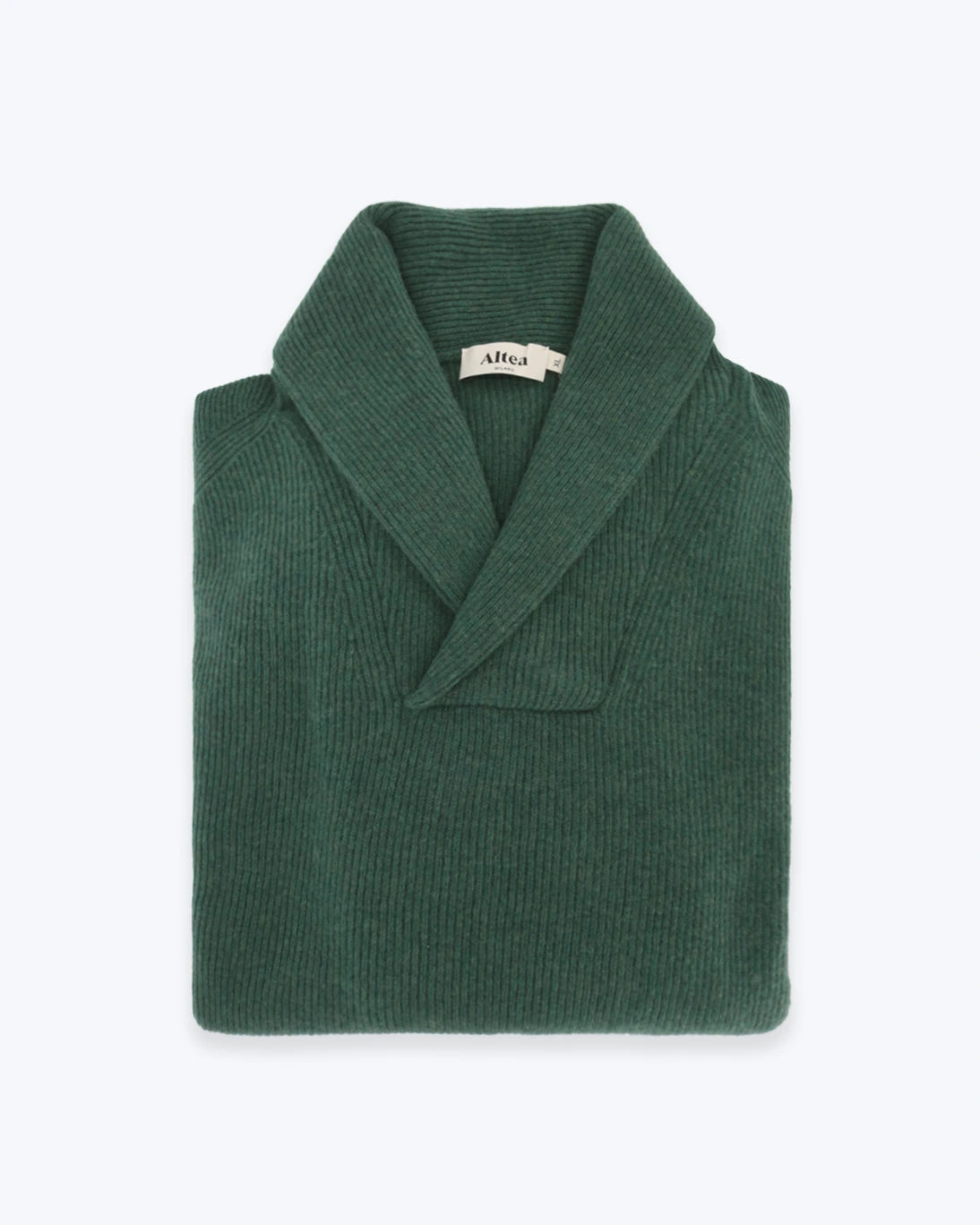 JERSEY CUELLO CRUZADO VERDE ALTEA
