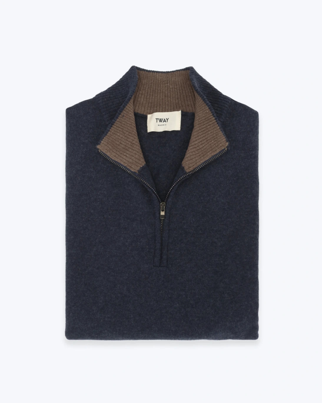 JERSEY ZIP NAVY TWAY