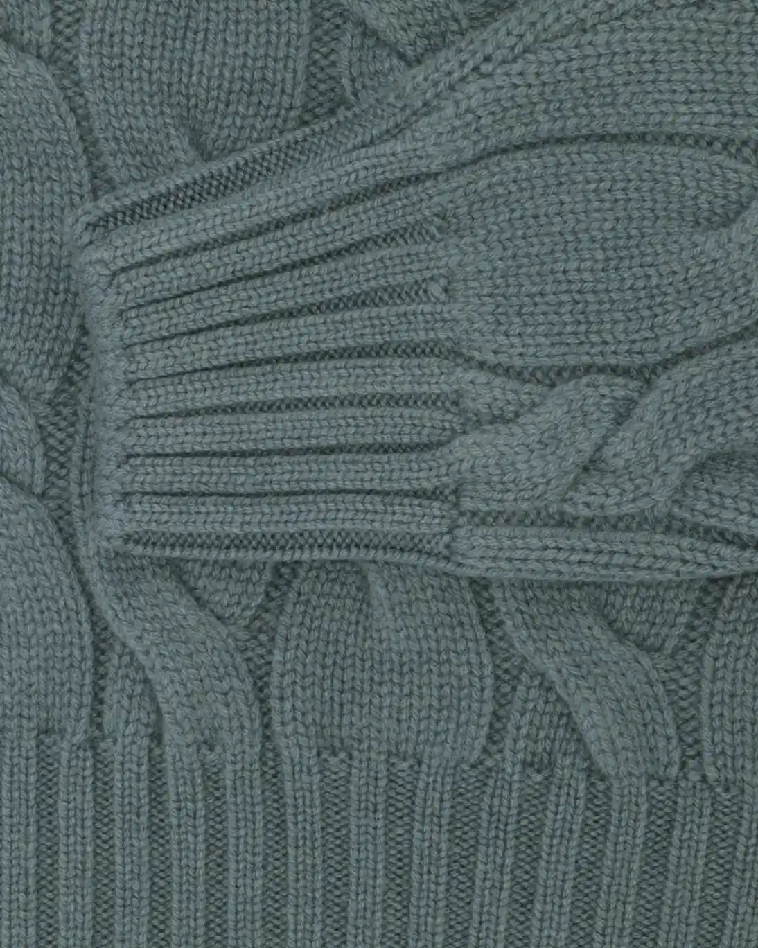JERSEY CUELLO ALTO OCHOS GRAN SASSO VERDE GRISÁCEO