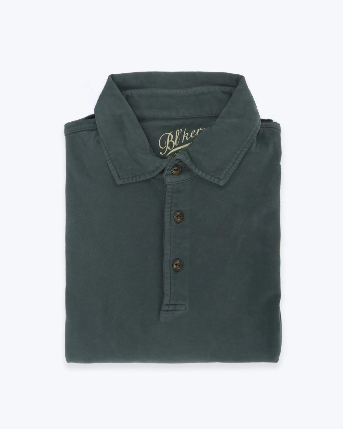 POLO MANGA LARGA GRIS BL’KER