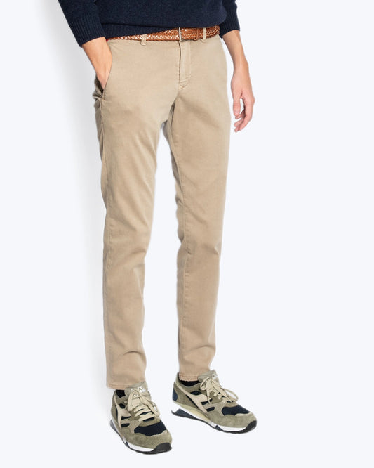 PANTALÓN CHINO BEIGE DRIVER MAC JEANS