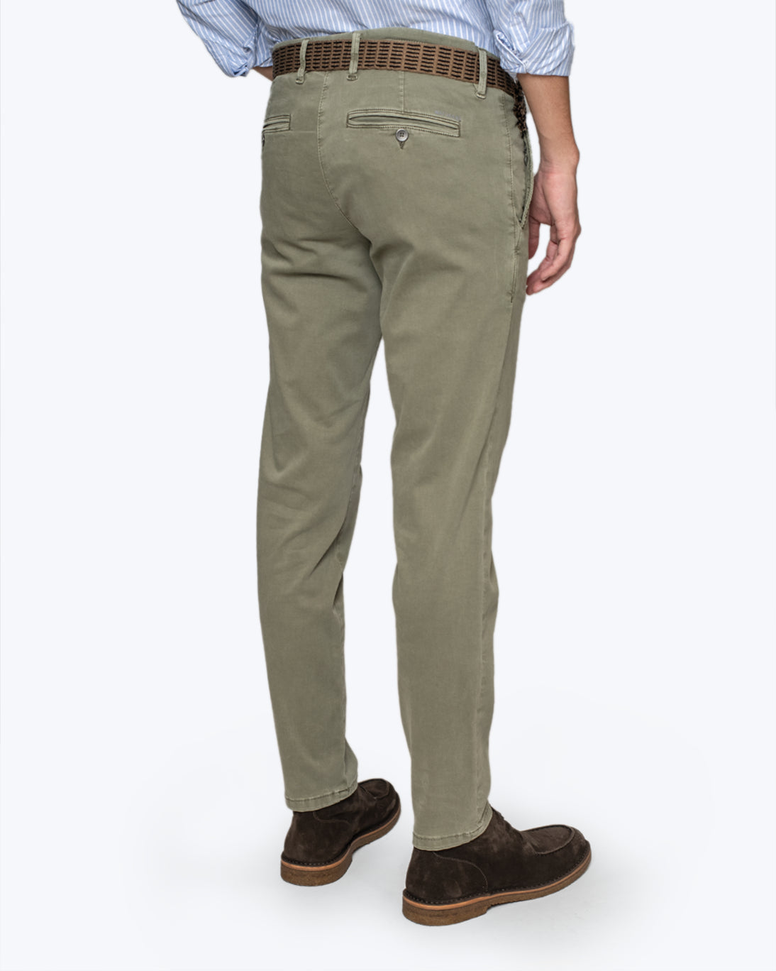 PANTALÓN CHINO VERDE MAC JEANS