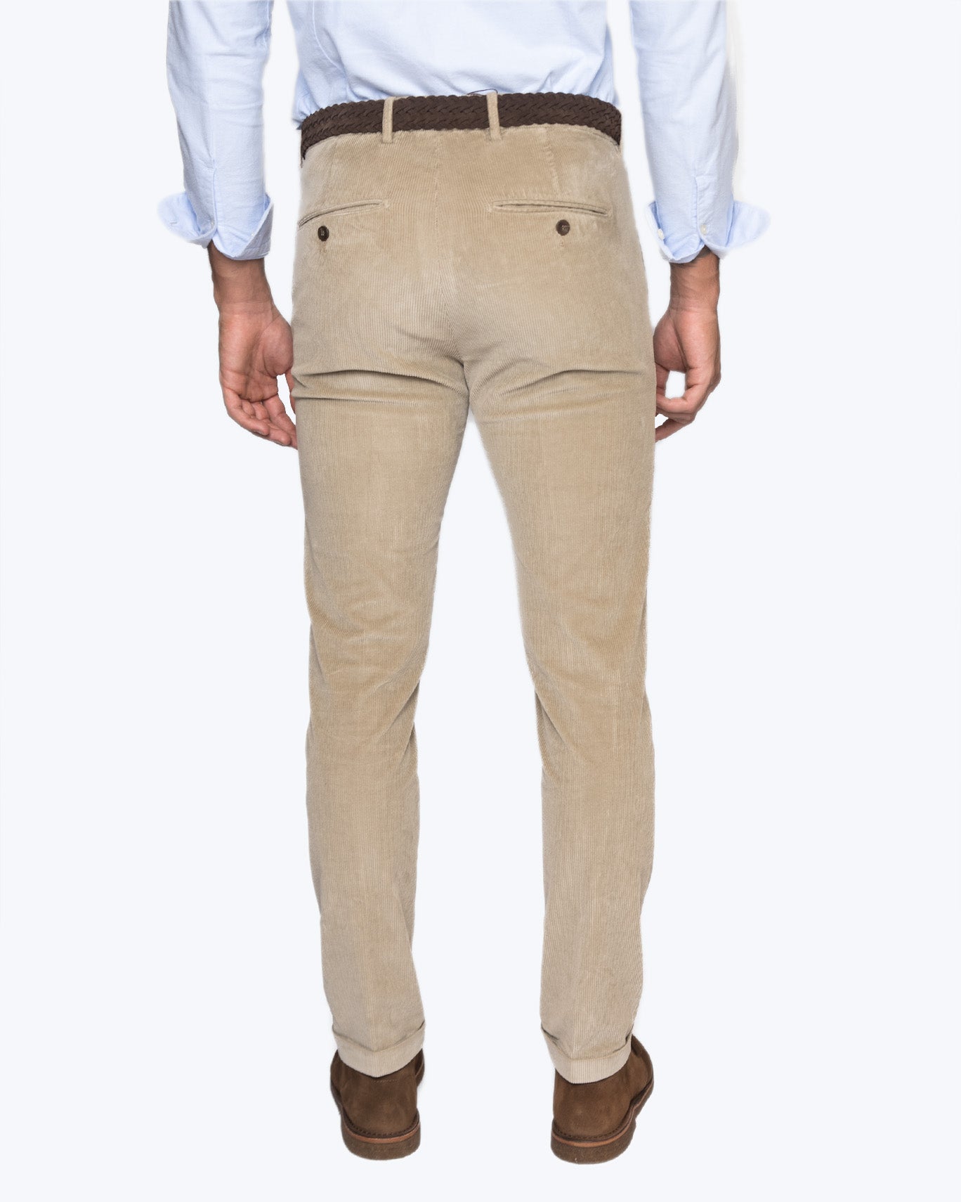 PANTALÓN CHINO DE PANA SEVENTY 043/PANA BEIGE OSC. / 56