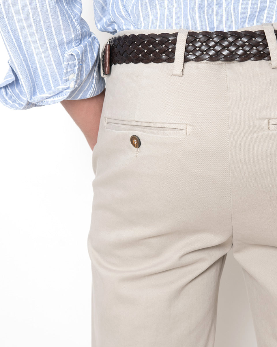 Pantalon chino c/vuelta  seventy RPA02032 040/BEIGE CL. / 56