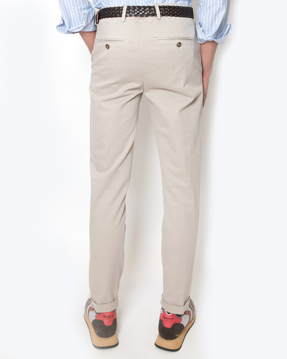 Pantalon chino c/vuelta  seventy RPA02032 040/BEIGE CL. / 56