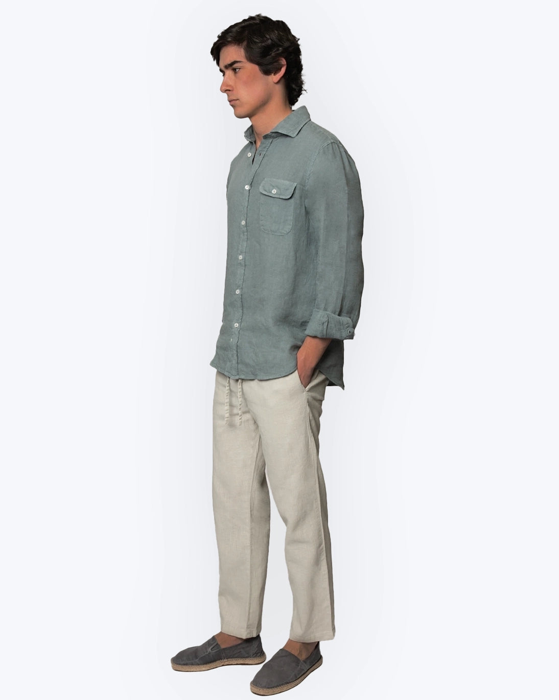 PANTALÓN CHINO DE LINO TWAY