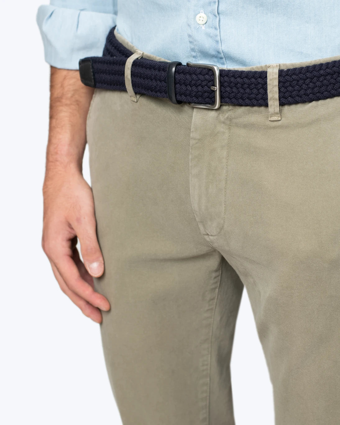 PANTALÓN CHINO VERDE RE-HASH