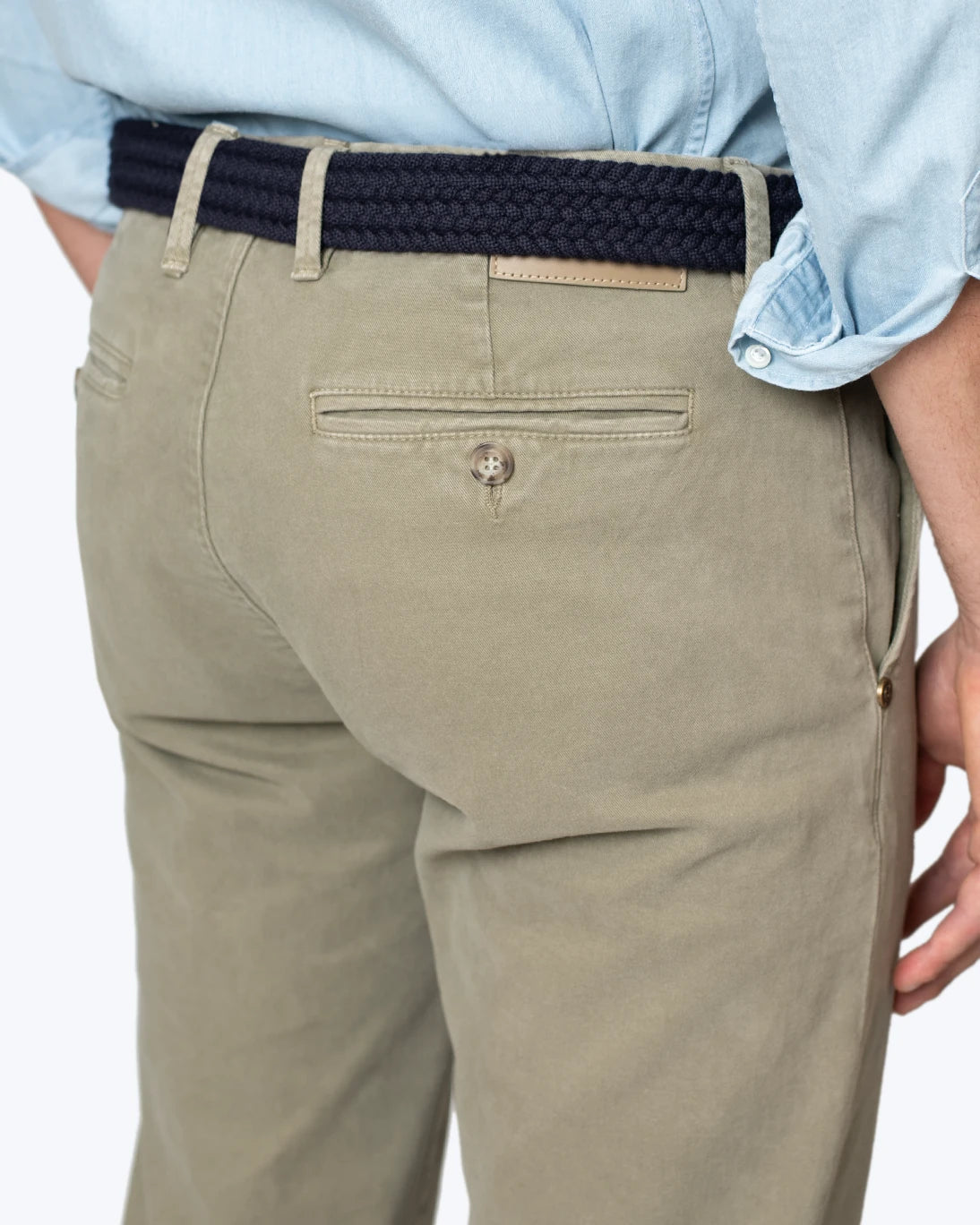 PANTALÓN CHINO VERDE RE-HASH
