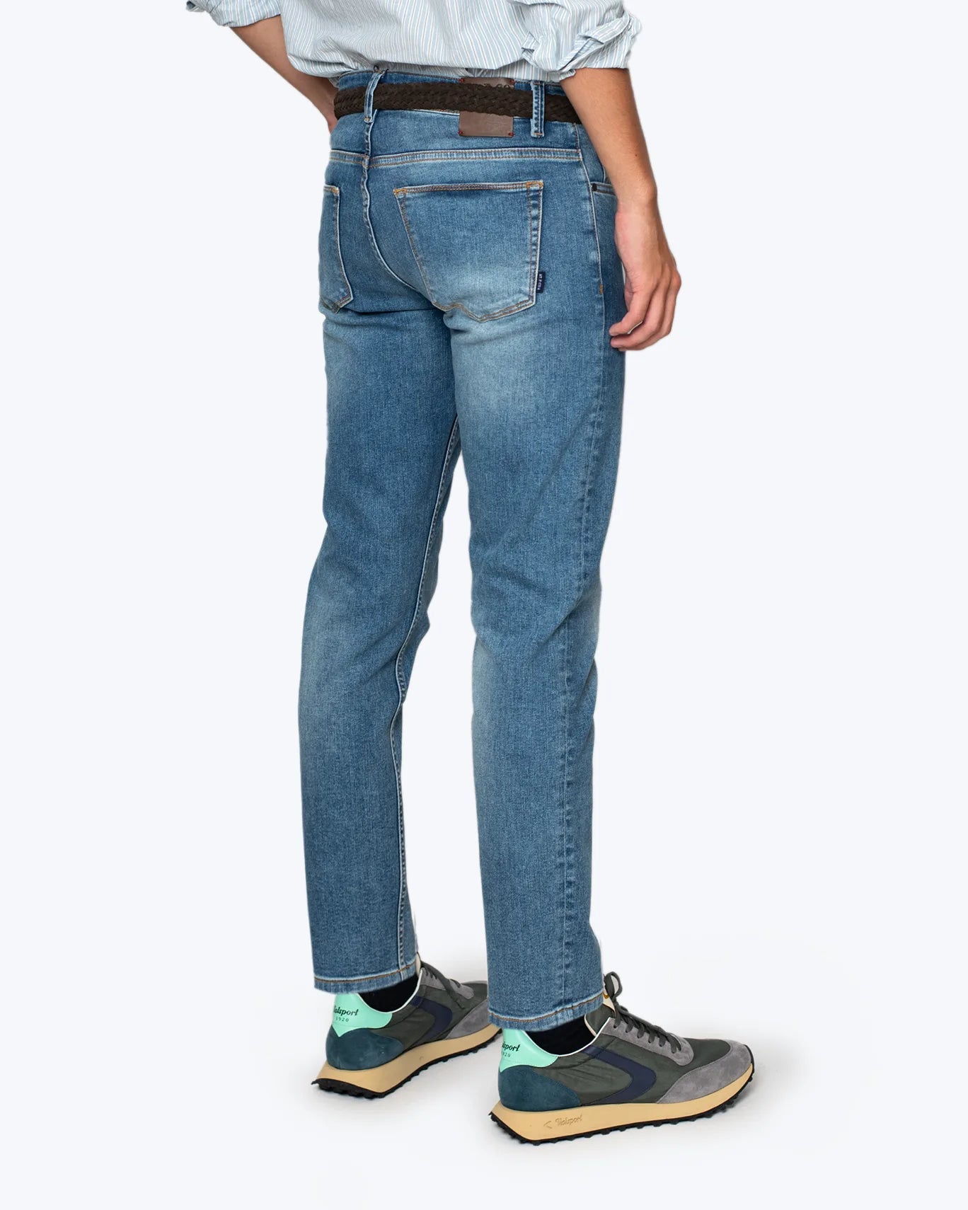 PANTALÓN VAQUERO AZUL DE 5 BOLSILLOS AT.P.CO