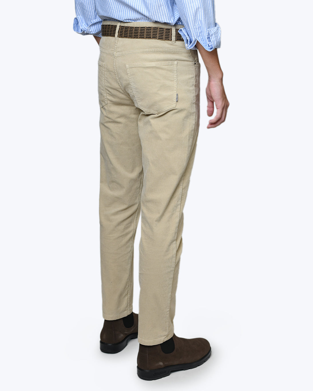 PANTALÓN 5 BOLSILLOS DE PANA BEIGE AT.P.CO