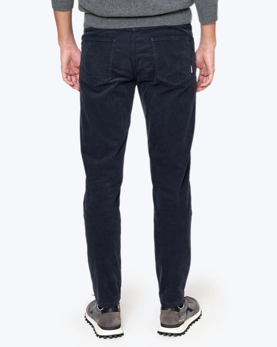 PANTALÓN DE PANA 5 BOLSILLOS AZULES AT.P.CO