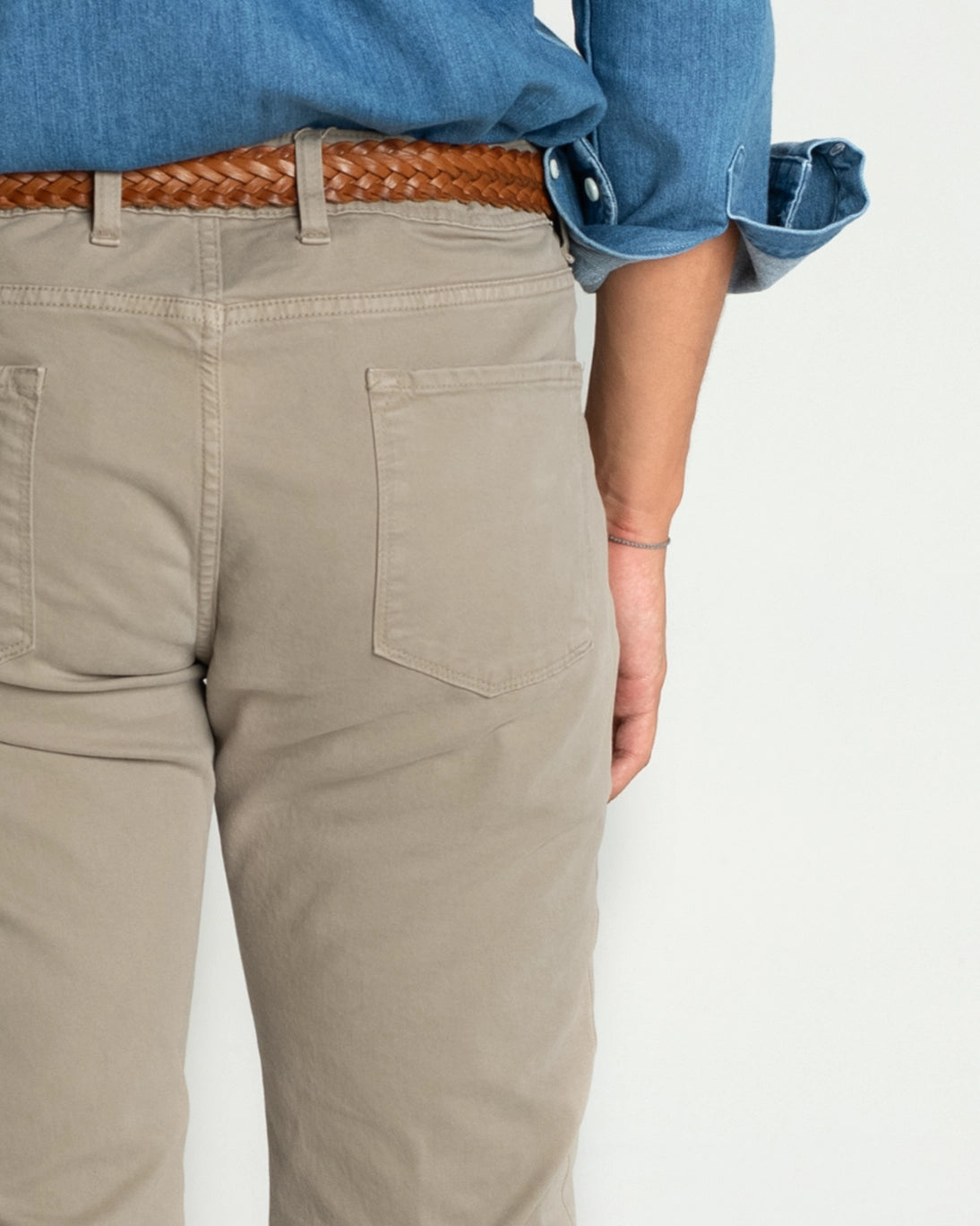 PANTALÓN DE 5 BOLSILLOS TOPO TWAY