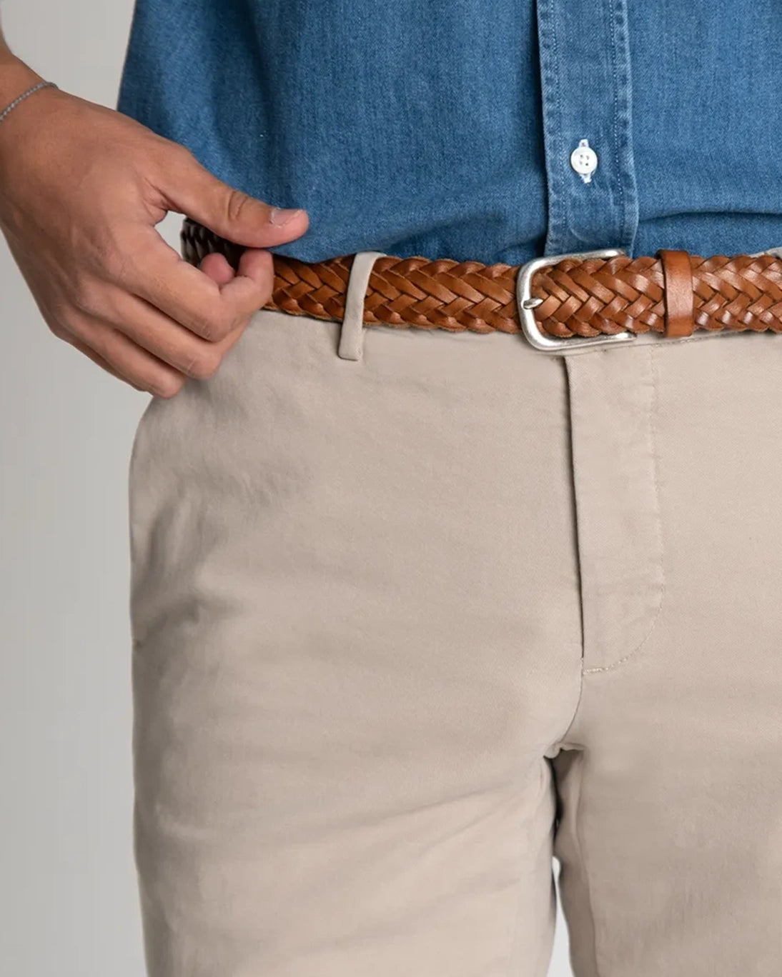PANTALÓN CHINO HUESO TWAY