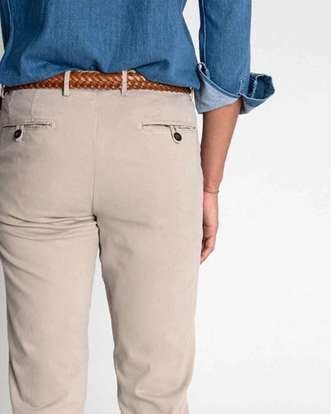 PANTALÓN CHINO HUESO TWAY