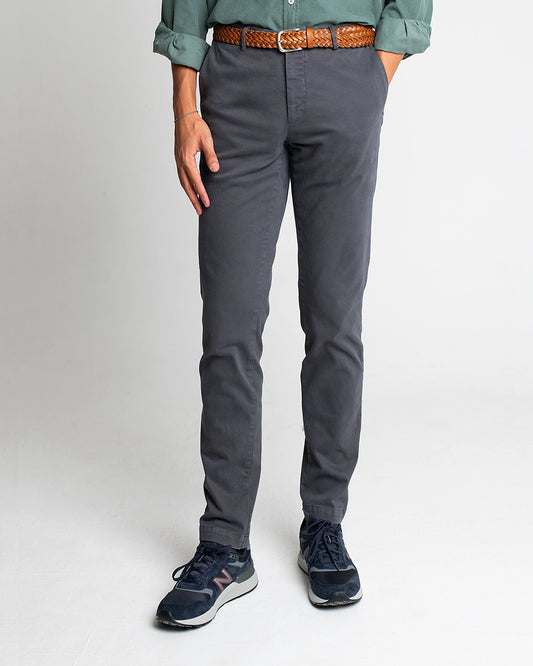PANTALÓN CHINO GRIS TWAY