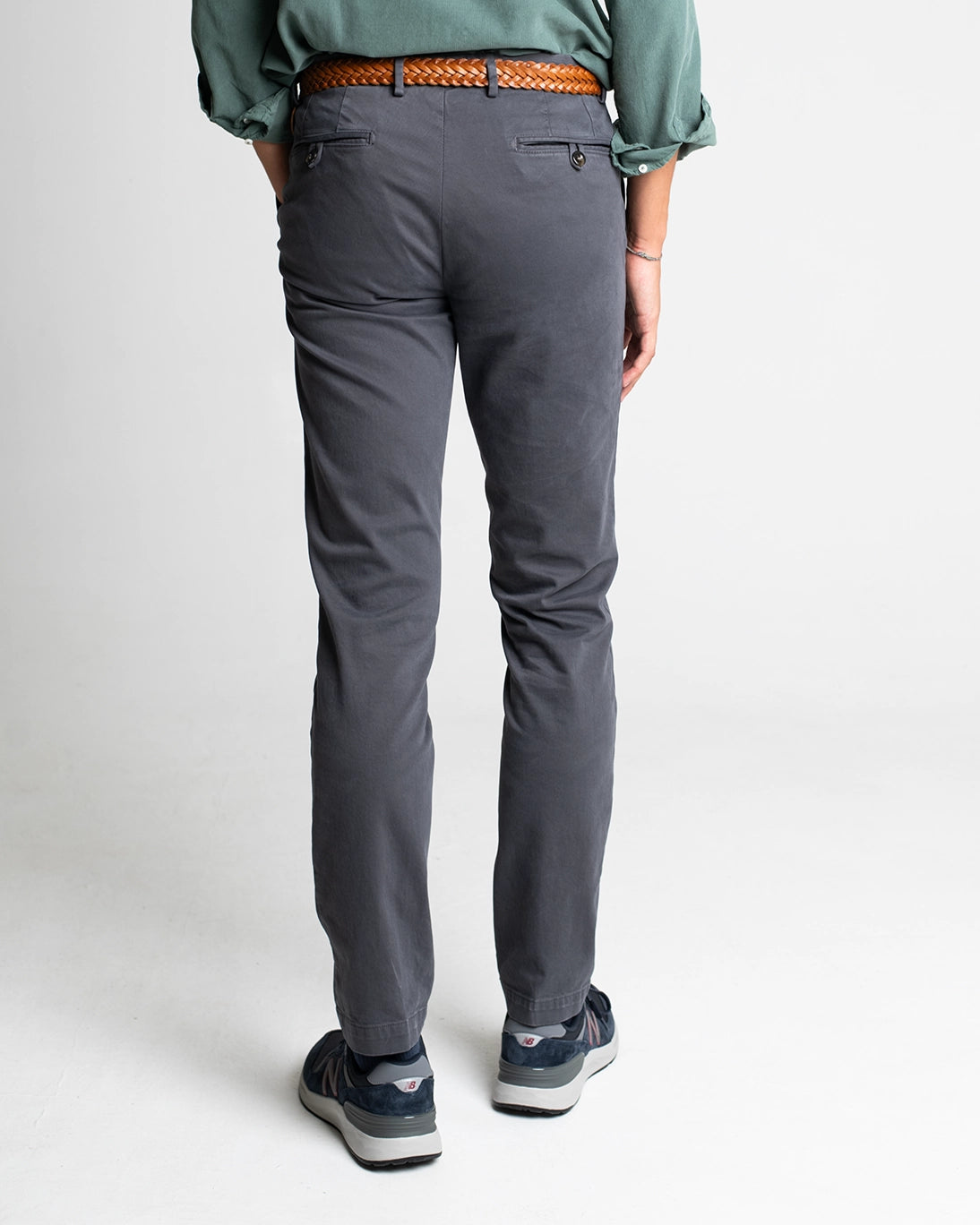 PANTALÓN CHINO GRIS TWAY