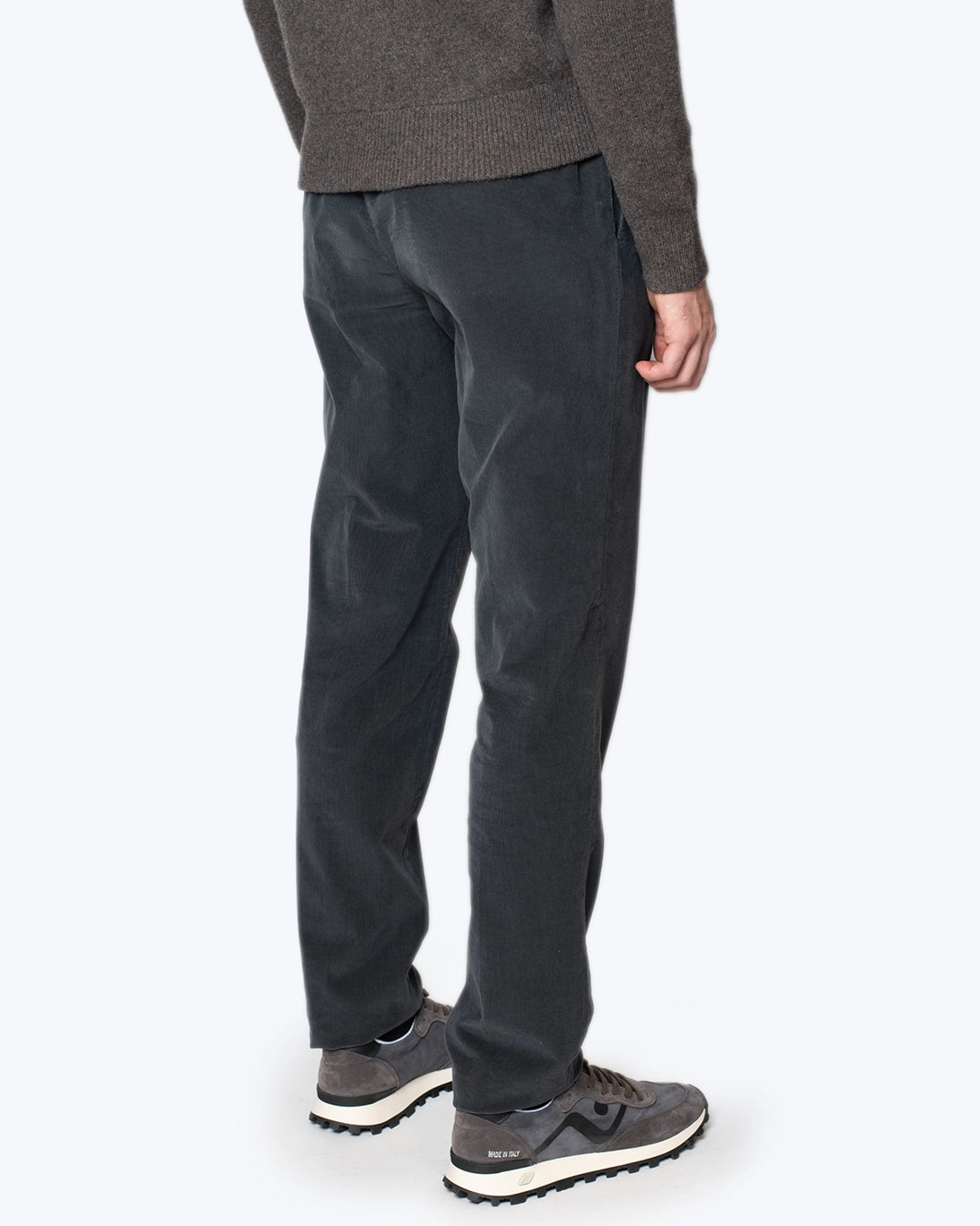 PANTALÓN CHINO DE PANA GRIS CON PINZA L.B.M 1911