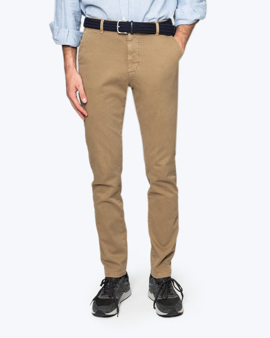 PANTALÓN CHINO BEIGE SLIM FIT BOMBOOGIE