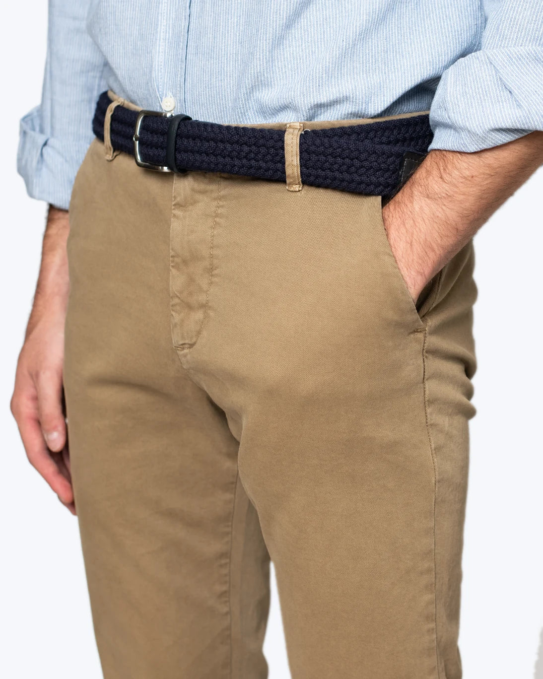 PANTALÓN CHINO BEIGE SLIM FIT BOMBOOGIE