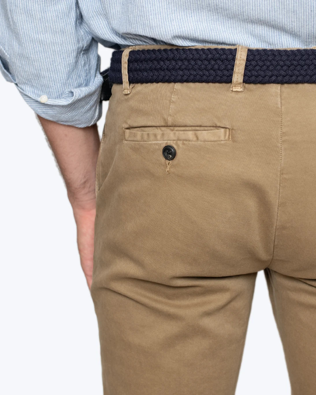 PANTALÓN CHINO BEIGE SLIM FIT BOMBOOGIE