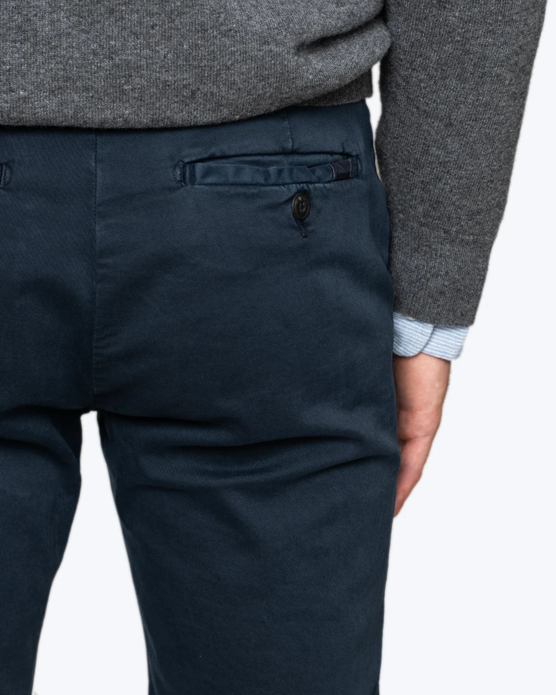 PANTALÓN CHINO AZUL SLIM FIT BOMBOOGIE