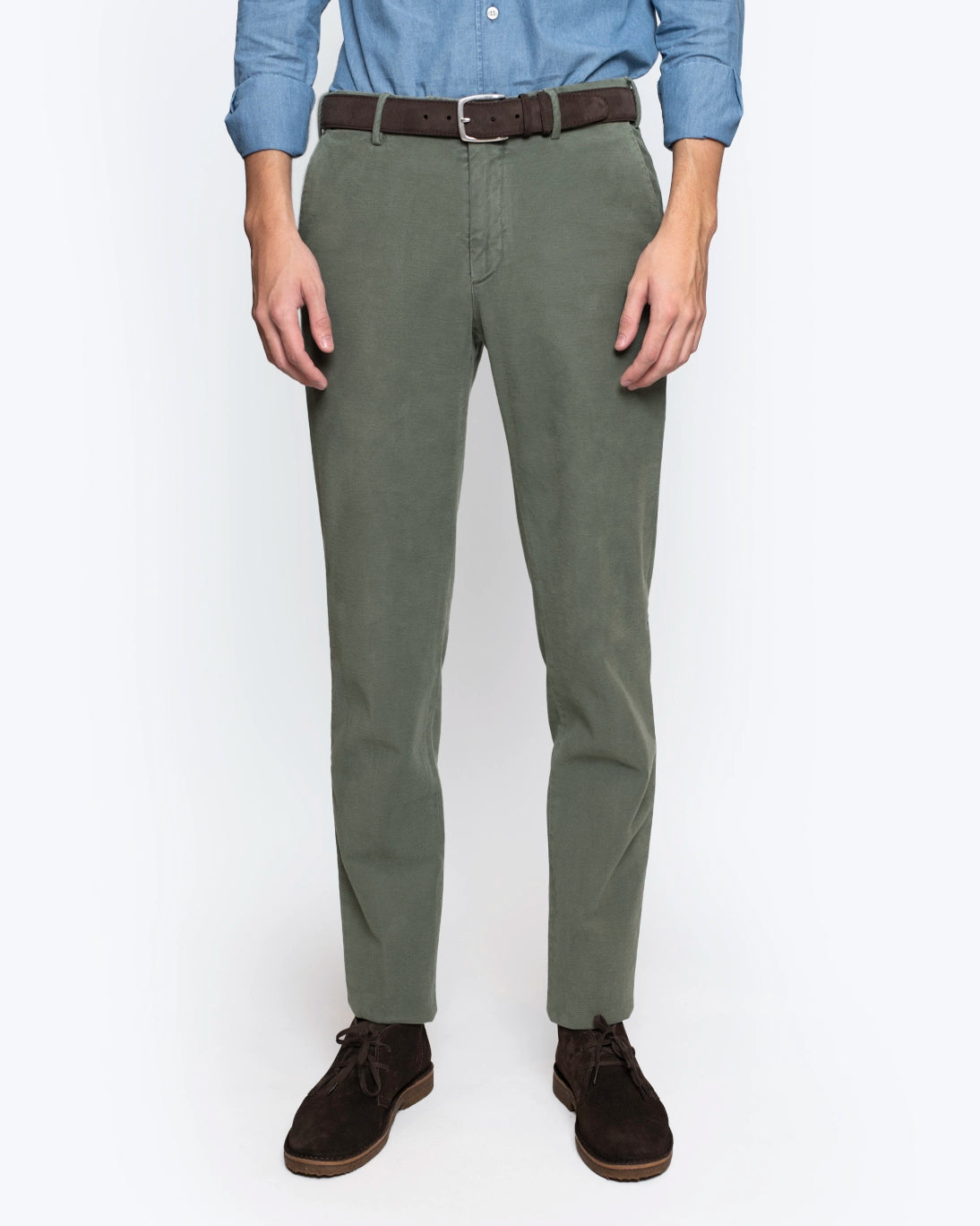 PANTALÓN CHINO VERDE L.B.M. 1911