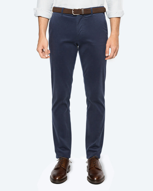 PANTALÓN CHINO AZUL SANTANIELLO