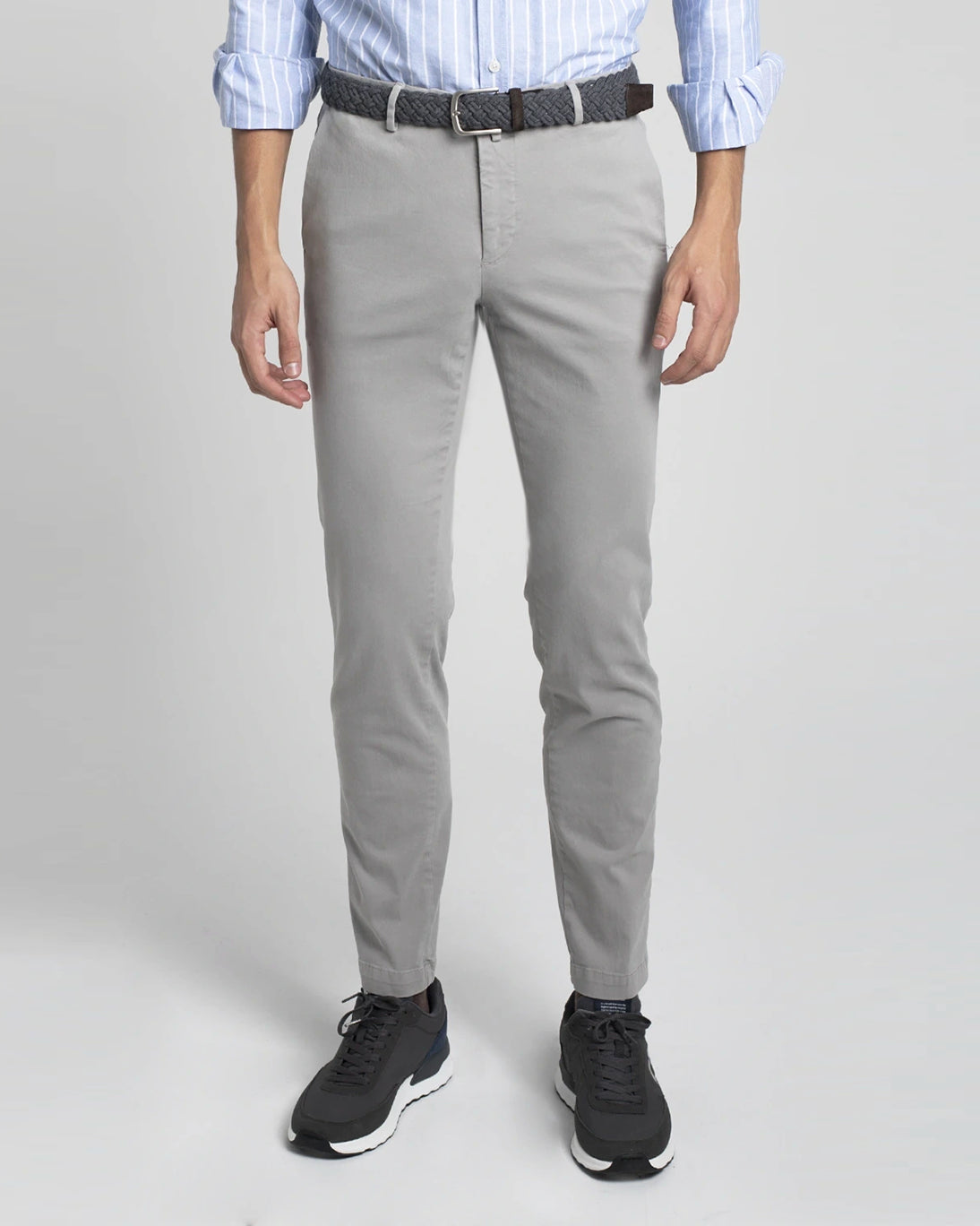 PANTALÓN CHINO GRIS CLARO TWAY