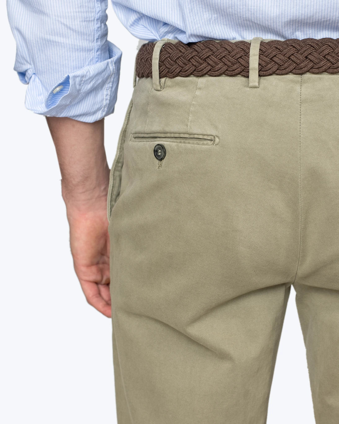 PANTALÓN CHINO VERDE CLARO SANTANIELLO
