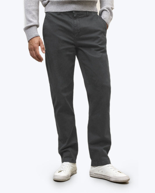 PANTALÓN CHINO GRIS OSCURO ECOALF