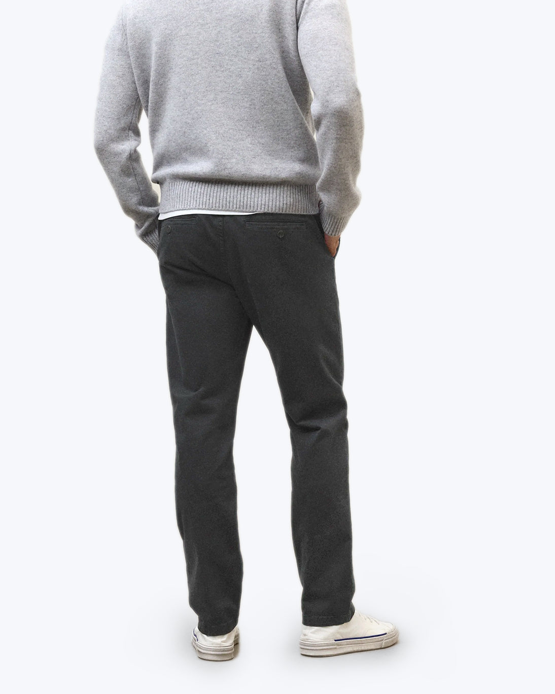 PANTALÓN CHINO GRIS OSCURO ECOALF