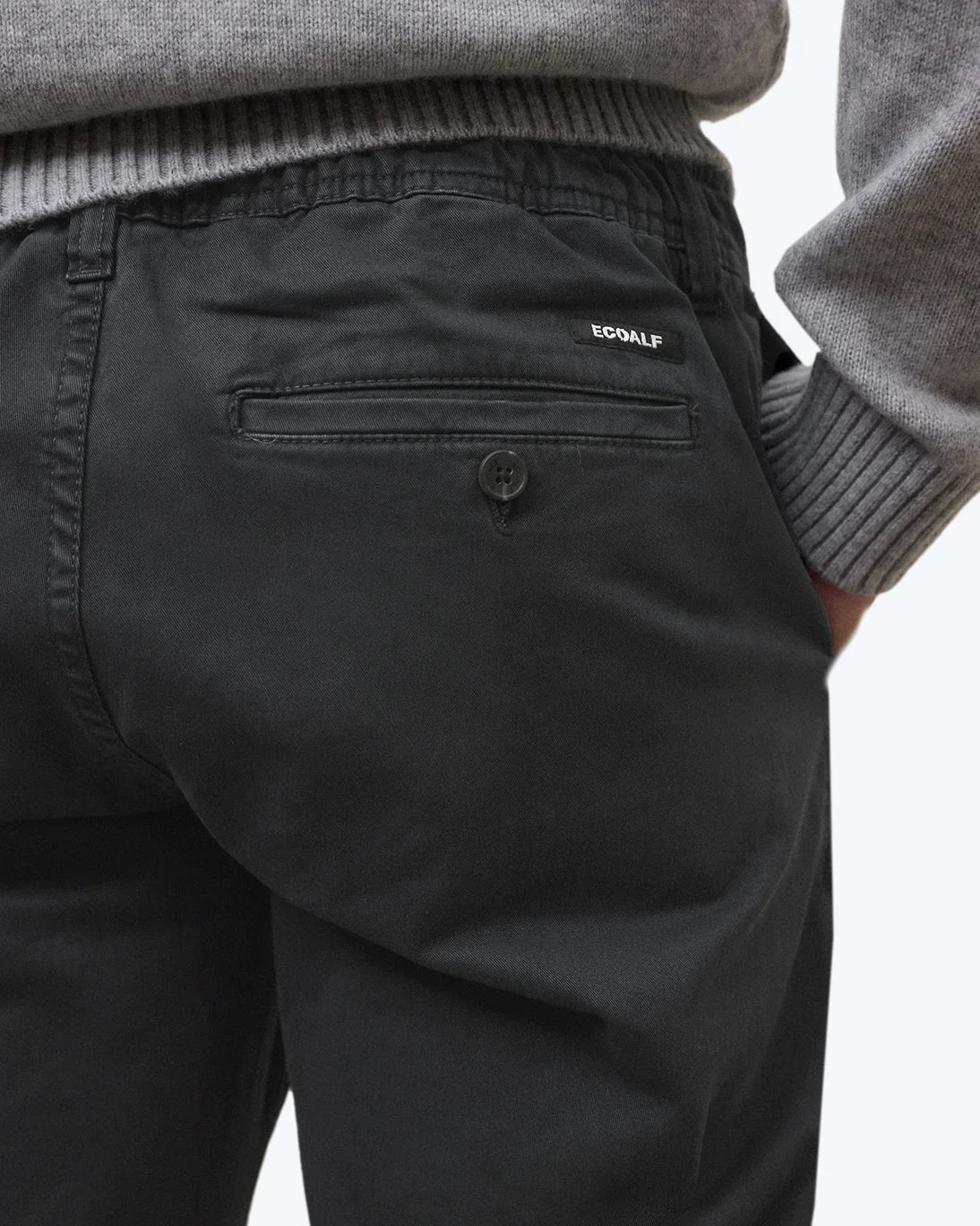 PANTALÓN CHINO GRIS OSCURO ECOALF