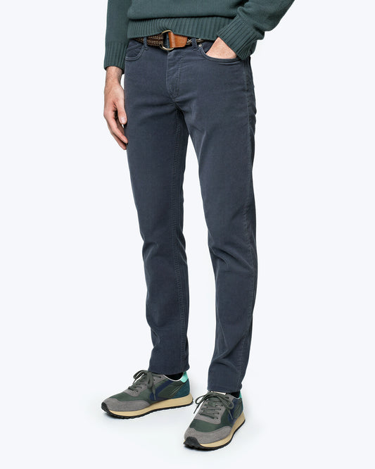 PANTALÓN 5 BOLSILLOS AZUL RUBENS RE-HASH