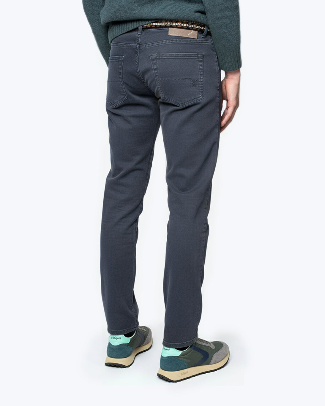 PANTALÓN 5 BOLSILLOS AZUL RUBENS RE-HASH