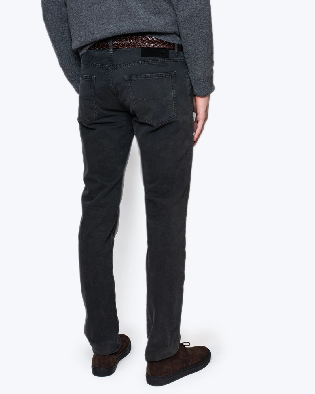PANTALÓN 5 BOLSILLOS GRIS OSCURO RE-HASH