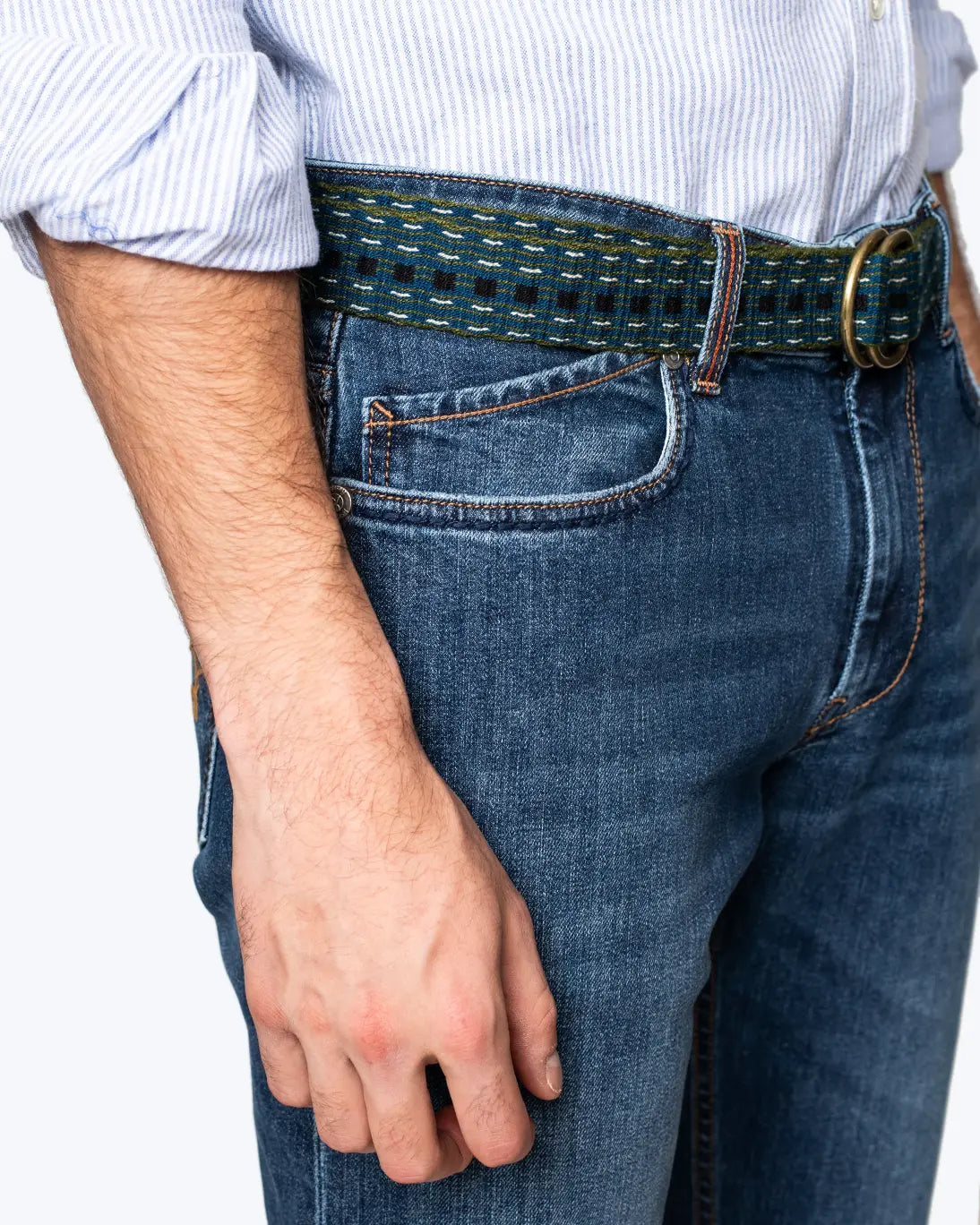 PANTALÓN DE 5 BOLSILLOS VAQUERO RUBENS RE-HASH