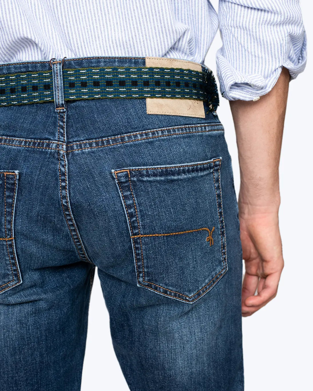 PANTALÓN DE 5 BOLSILLOS VAQUERO RUBENS RE-HASH