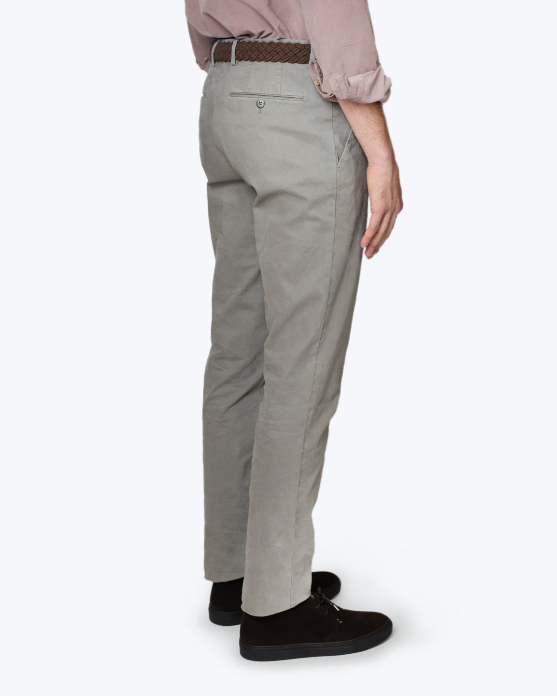 PANTALÓN CHINO GRIS CLARO FEDERICO SLIM GTA