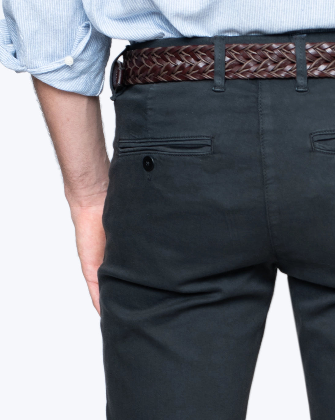 PANTALÓN CHINO DRIVER ANTRACITA MAC JEANS