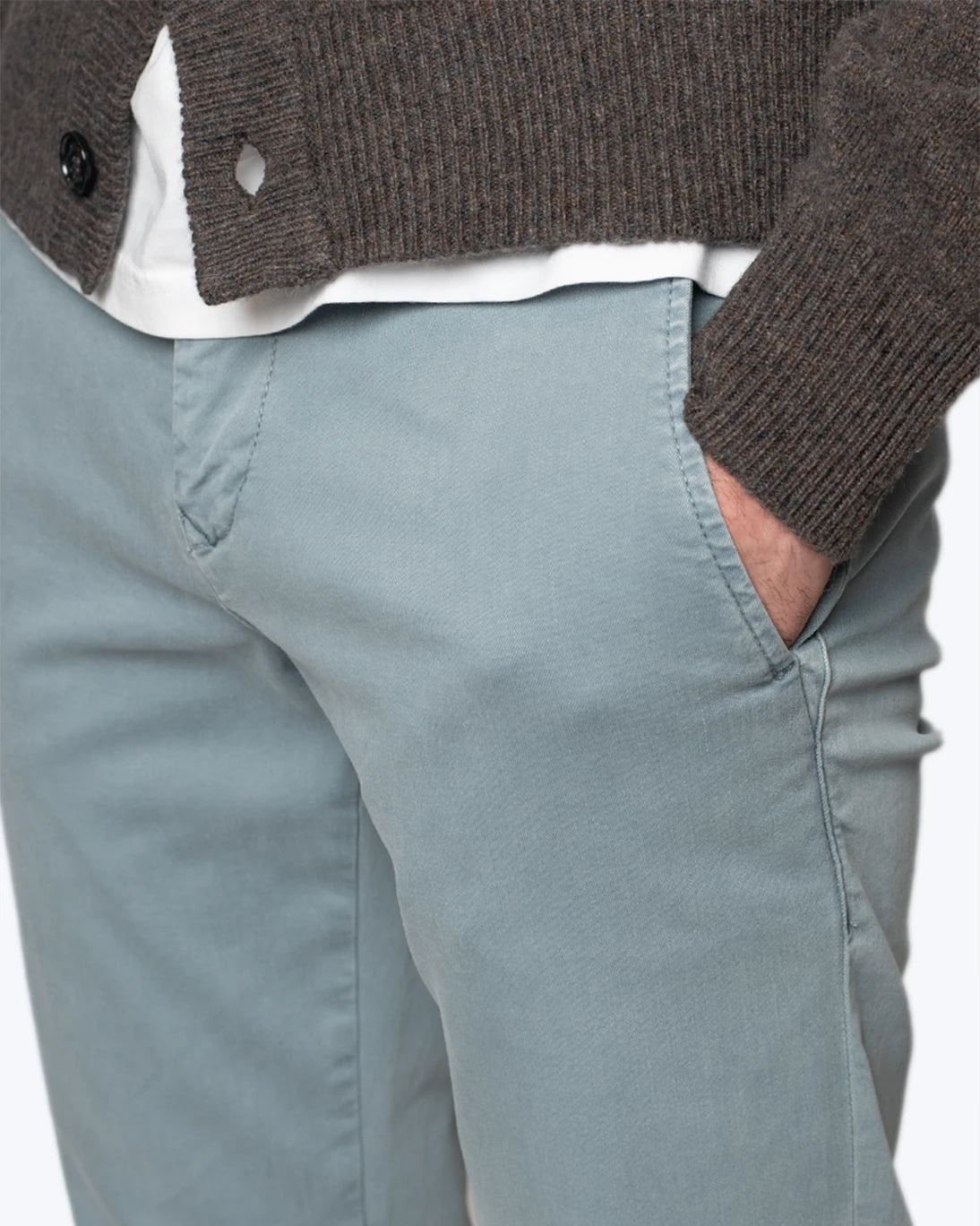 PANTALÓN AZUL CLARO CHINO DRIVER PANTS MAC JEANS