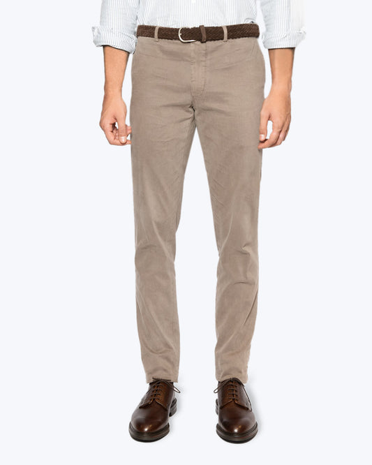 PANTALÓN CHINO BEIGE OSCURO SANTANIELLO