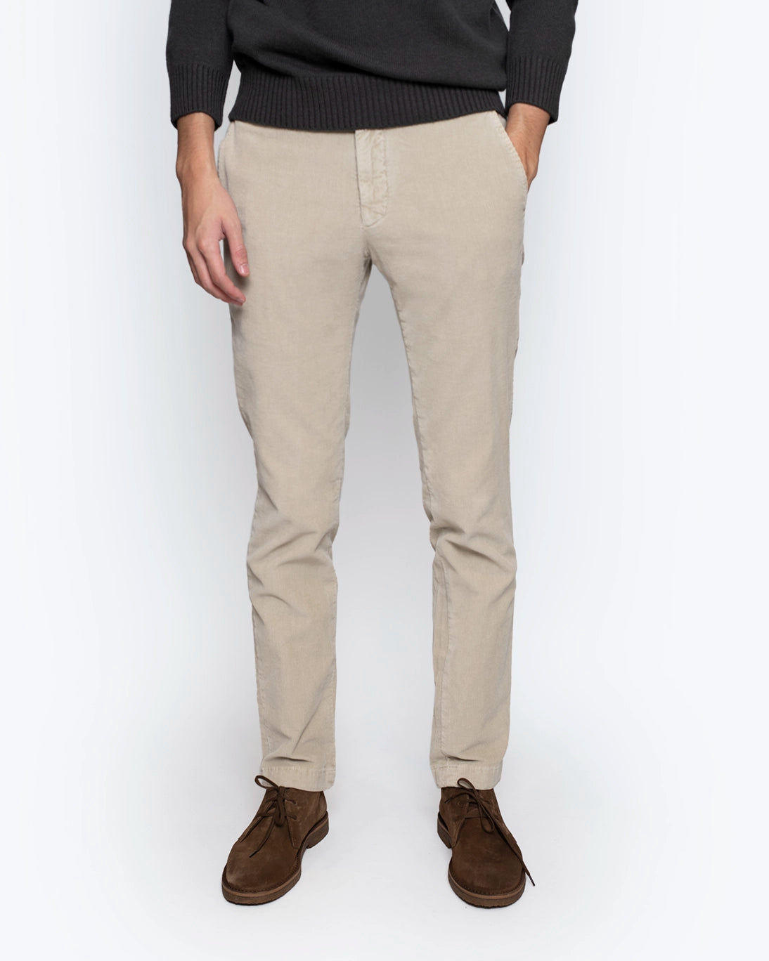 PANTALÓN CHINO DE PANA BIEGE BREUER