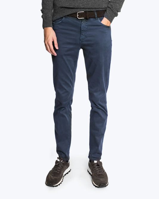 PANTALÓN 5 BOLSILLOS AZUL 40WEFT