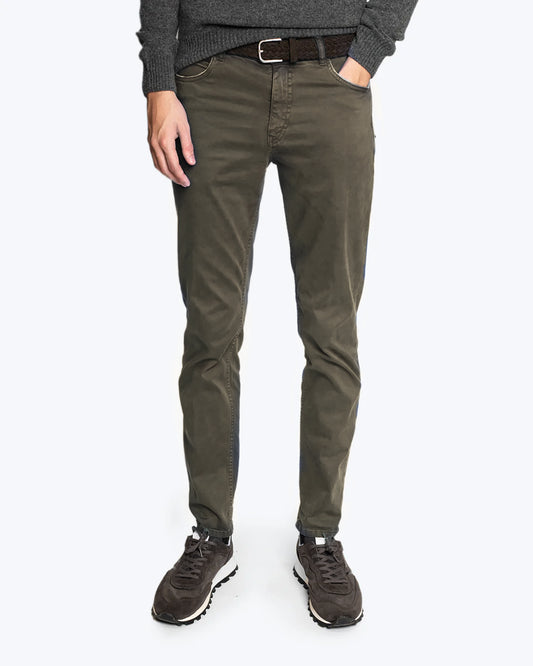 PANTALÓN 5 BOLSILLOS TOPO 40WEFT