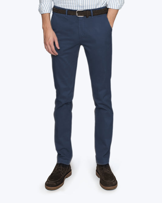 PANTALÓN CHINO AZUL 40WEFT