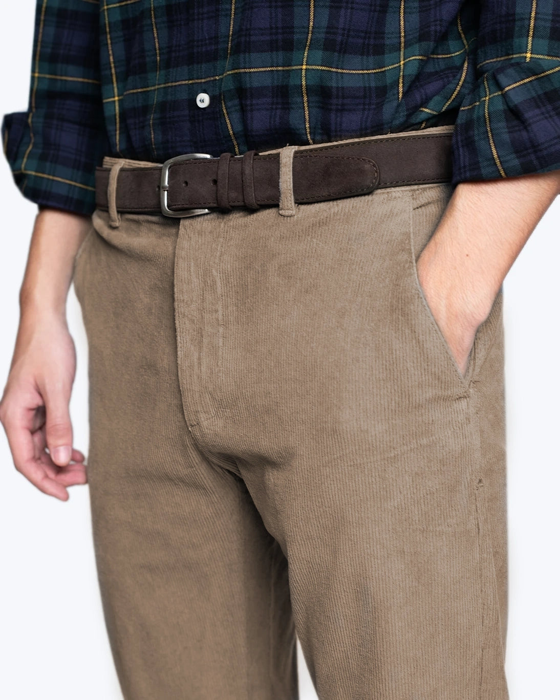 PANTALÓN CHINO DE PANA MARRÓN  NORTH SAILS