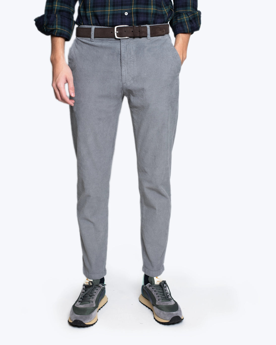 PANTALÓN CHINO DE PANA GRIS NORTH SAILS