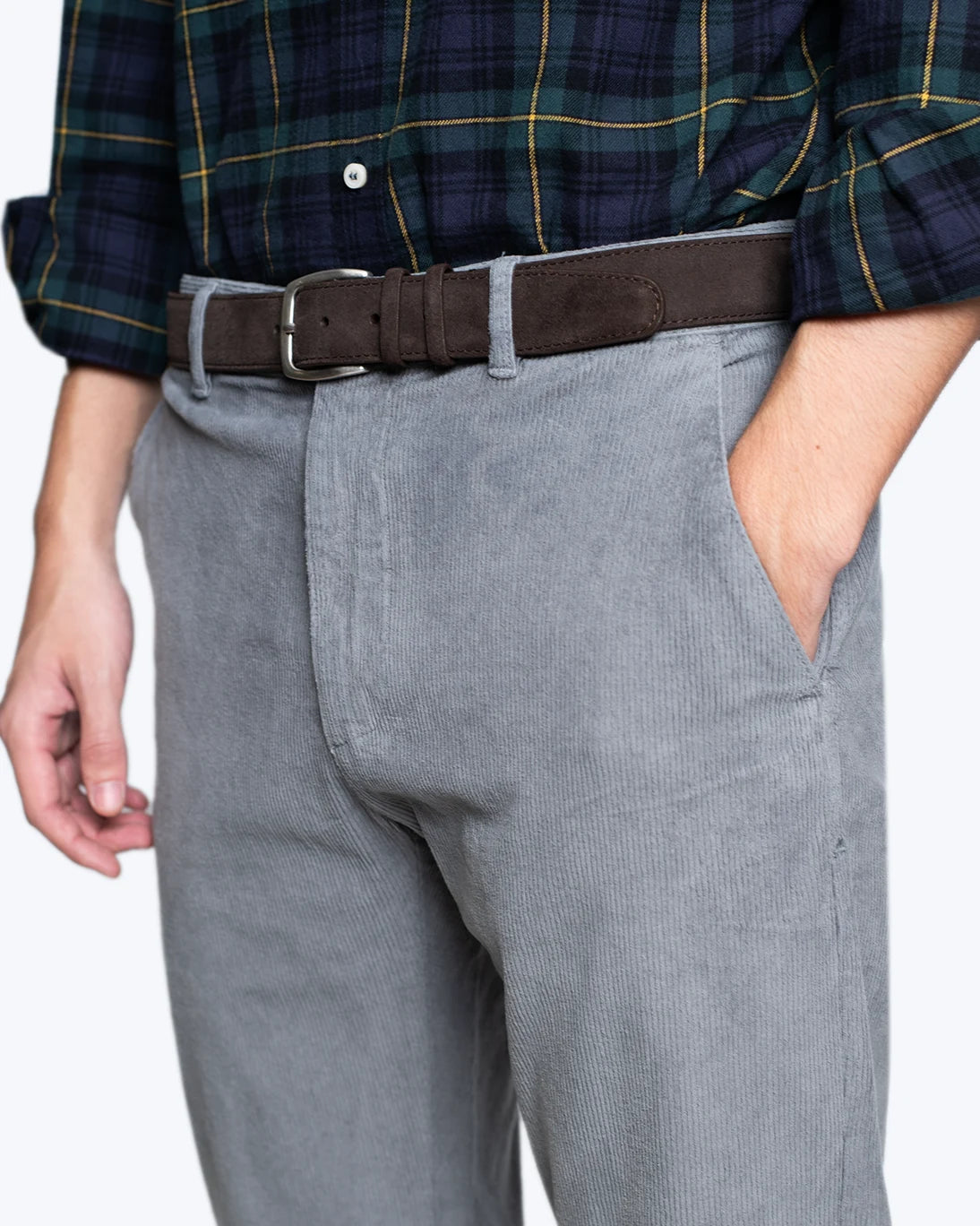 PANTALÓN CHINO DE PANA GRIS NORTH SAILS