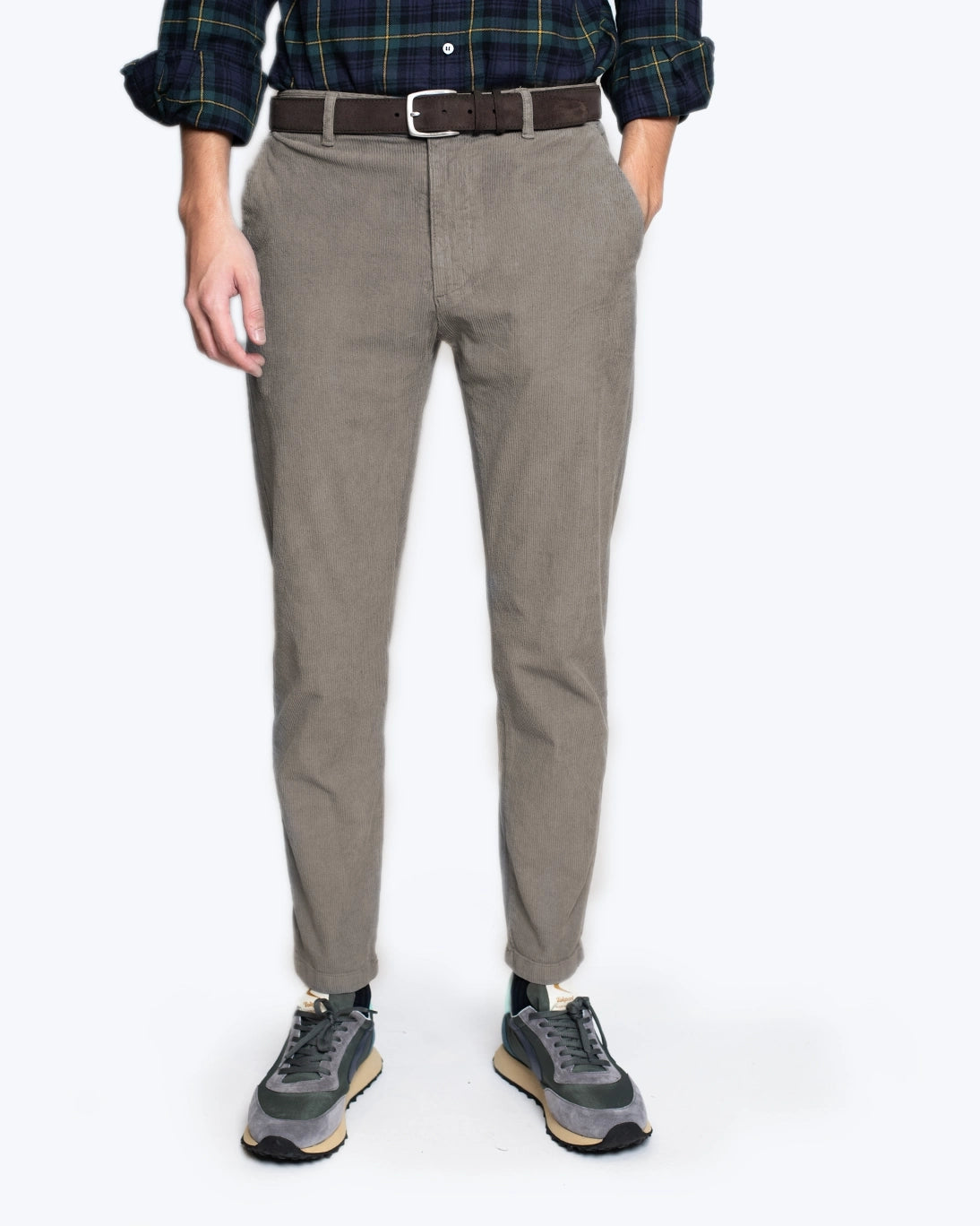 PANTALÓN CHINO DE PANA GRIS NORTH SAILS