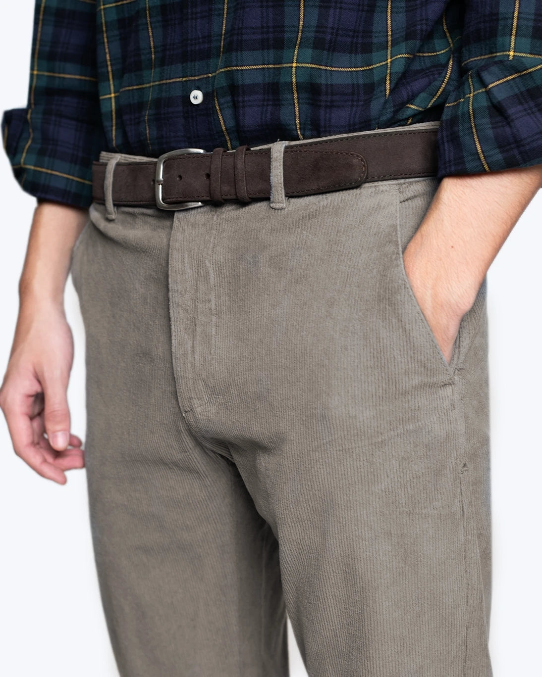 PANTALÓN CHINO DE PANA GRIS NORTH SAILS